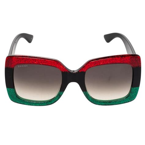 gucci gg0083s 001 black red green|gg0053sn.